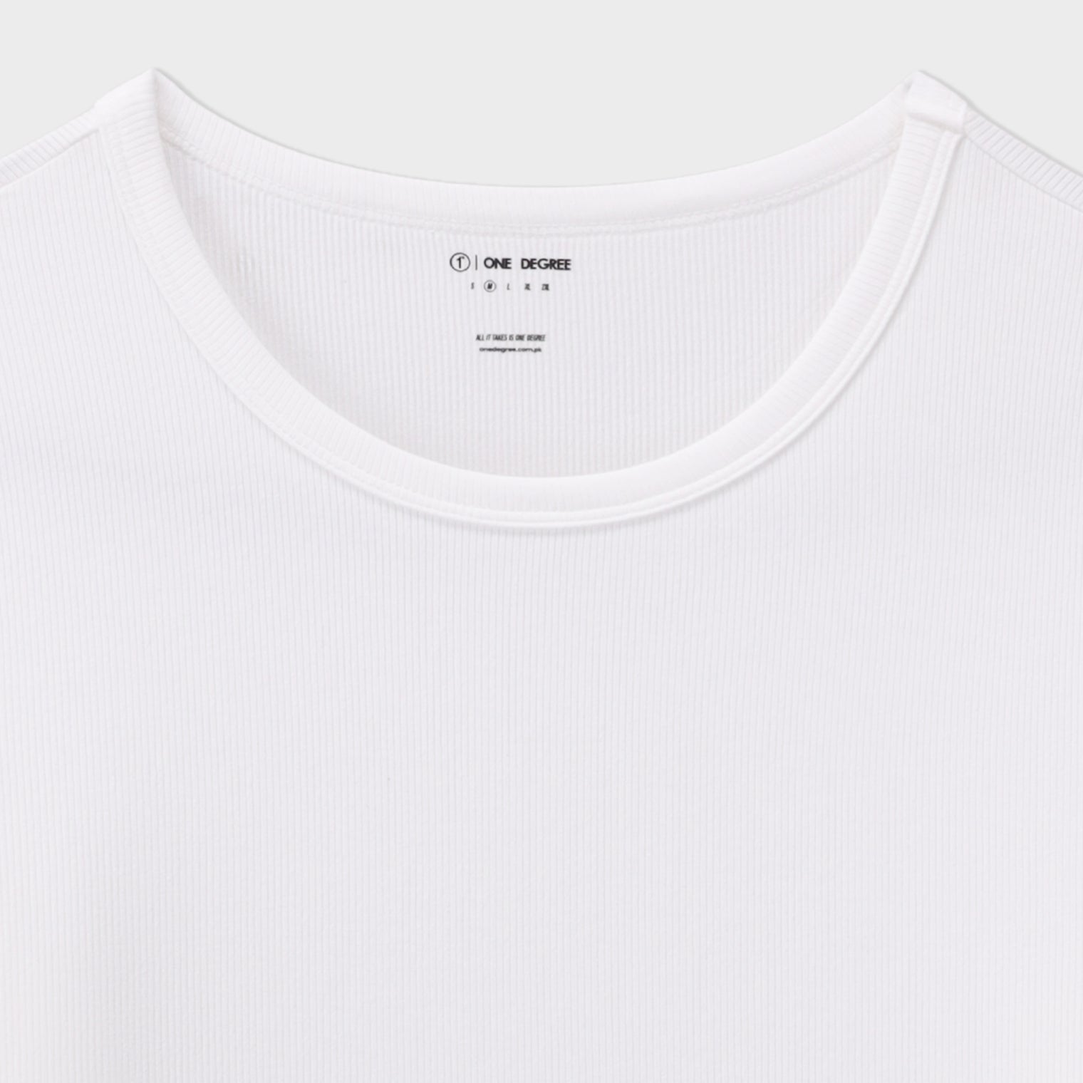 White Long Sleeve Tee