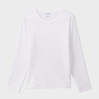 White Long Sleeve Tee