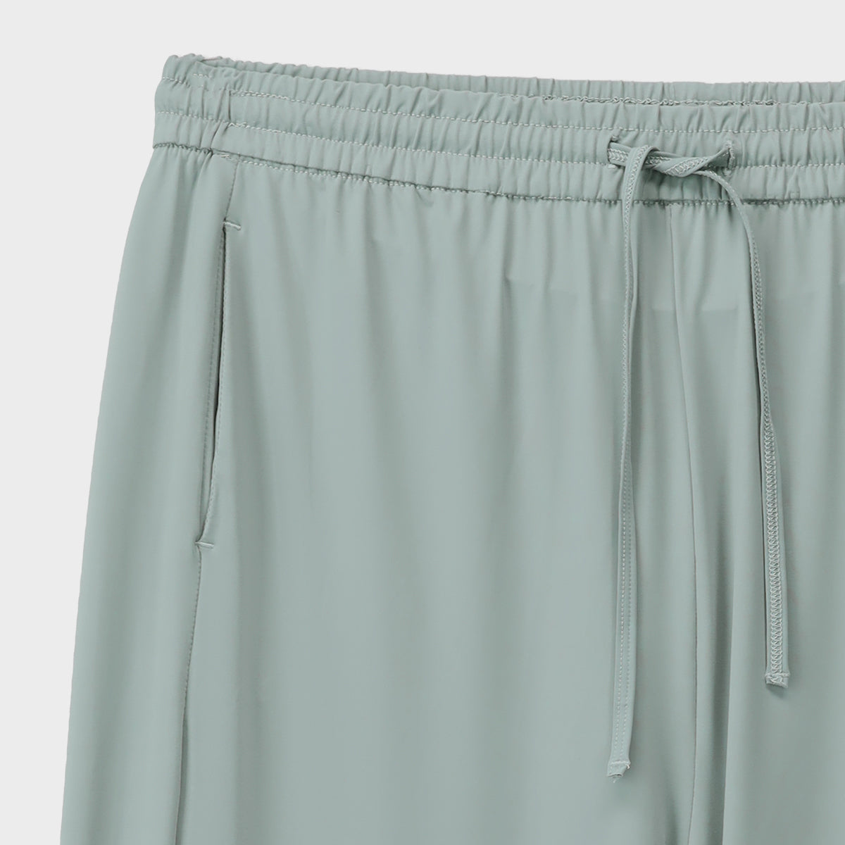 Grey Straight Slit Trousers