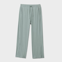 Grey Straight Slit Trousers