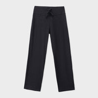 Black Rib Trousers