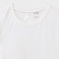 White Regular Short Sleeves Tee