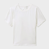 White Regular Short Sleeves Tee