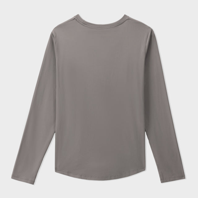 Grey Lycra Regular Tee