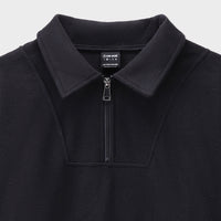 Black Mock Neck Top