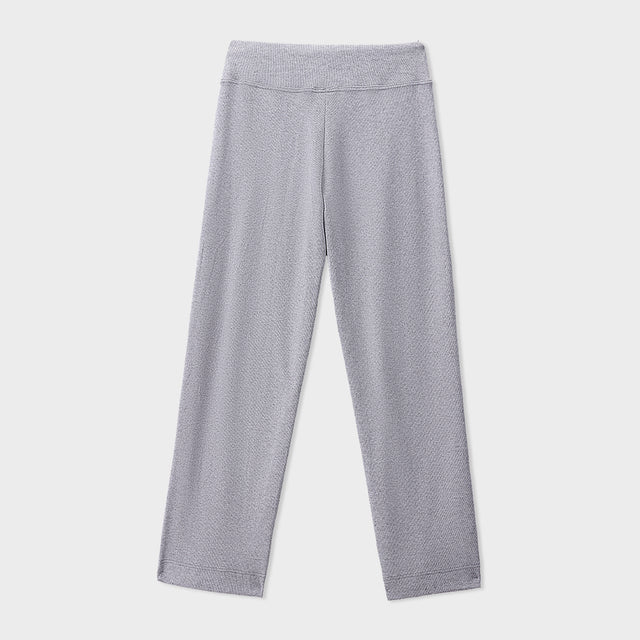 Grey Rib Trousers