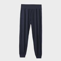 Black Pleated Jog Trousers