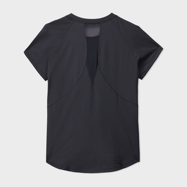 Black Raglan Tee