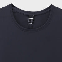 Black Lycra Short Sleeves Tee