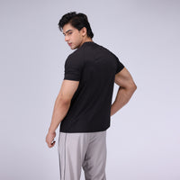Black One Degree Ultra Light Performance Tee