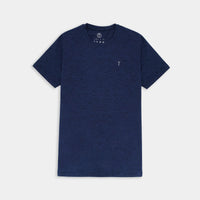 Blue Melange Jersey Shirt