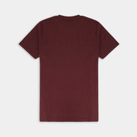 Maroon Melange Jersey T-Shirt