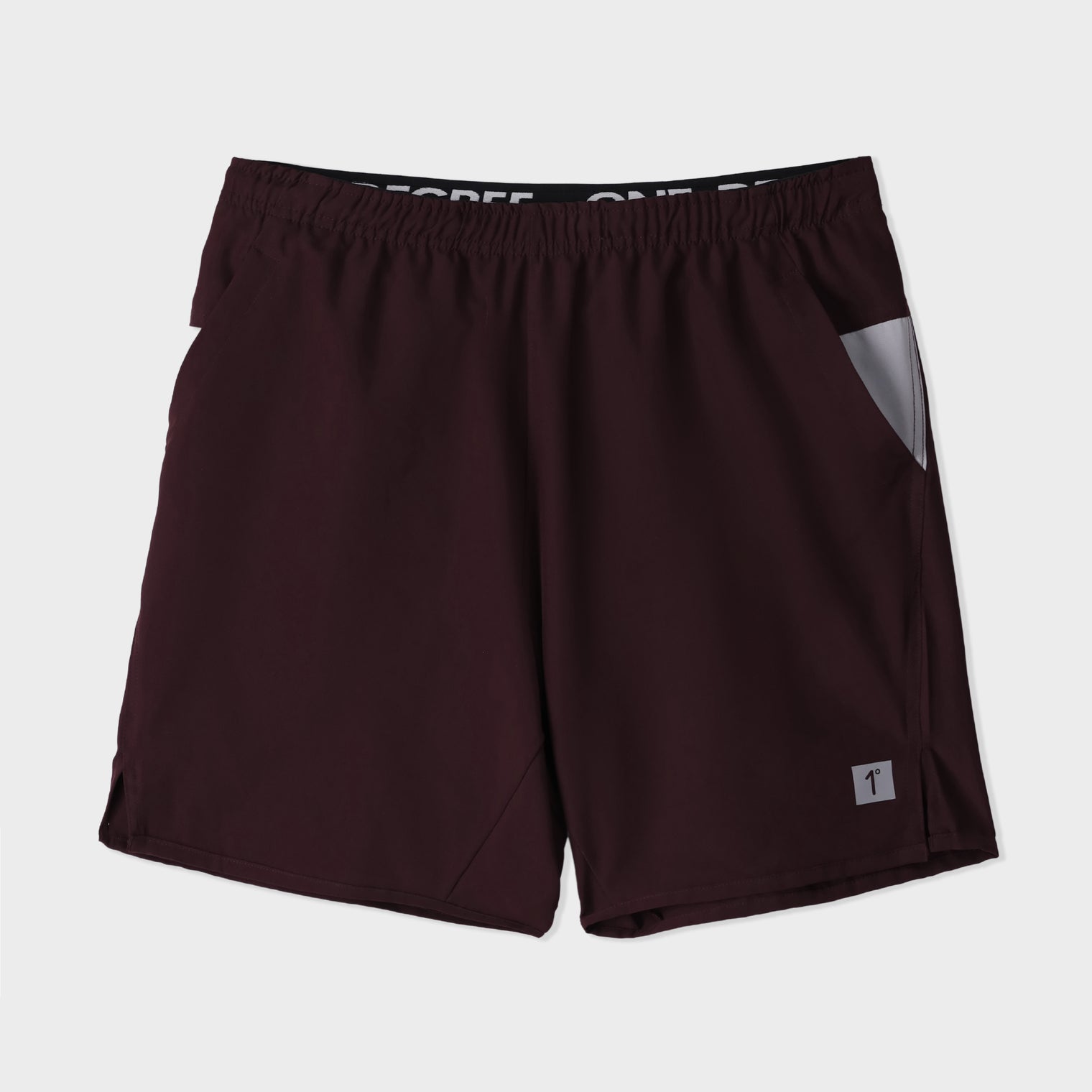 Maroon Active Stretch Shorts