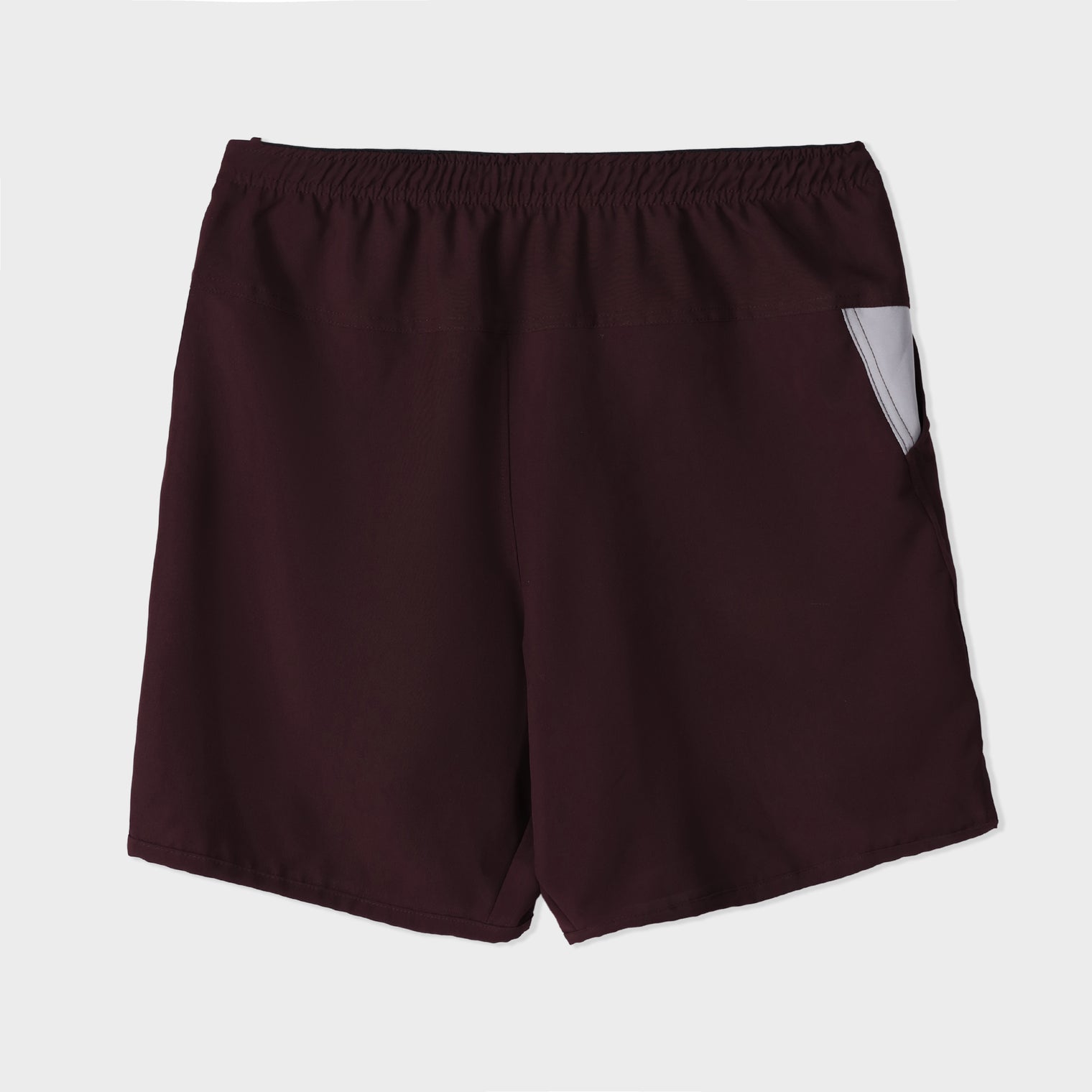 Maroon Active Stretch Shorts