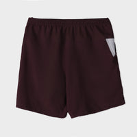 Maroon Active Stretch Shorts