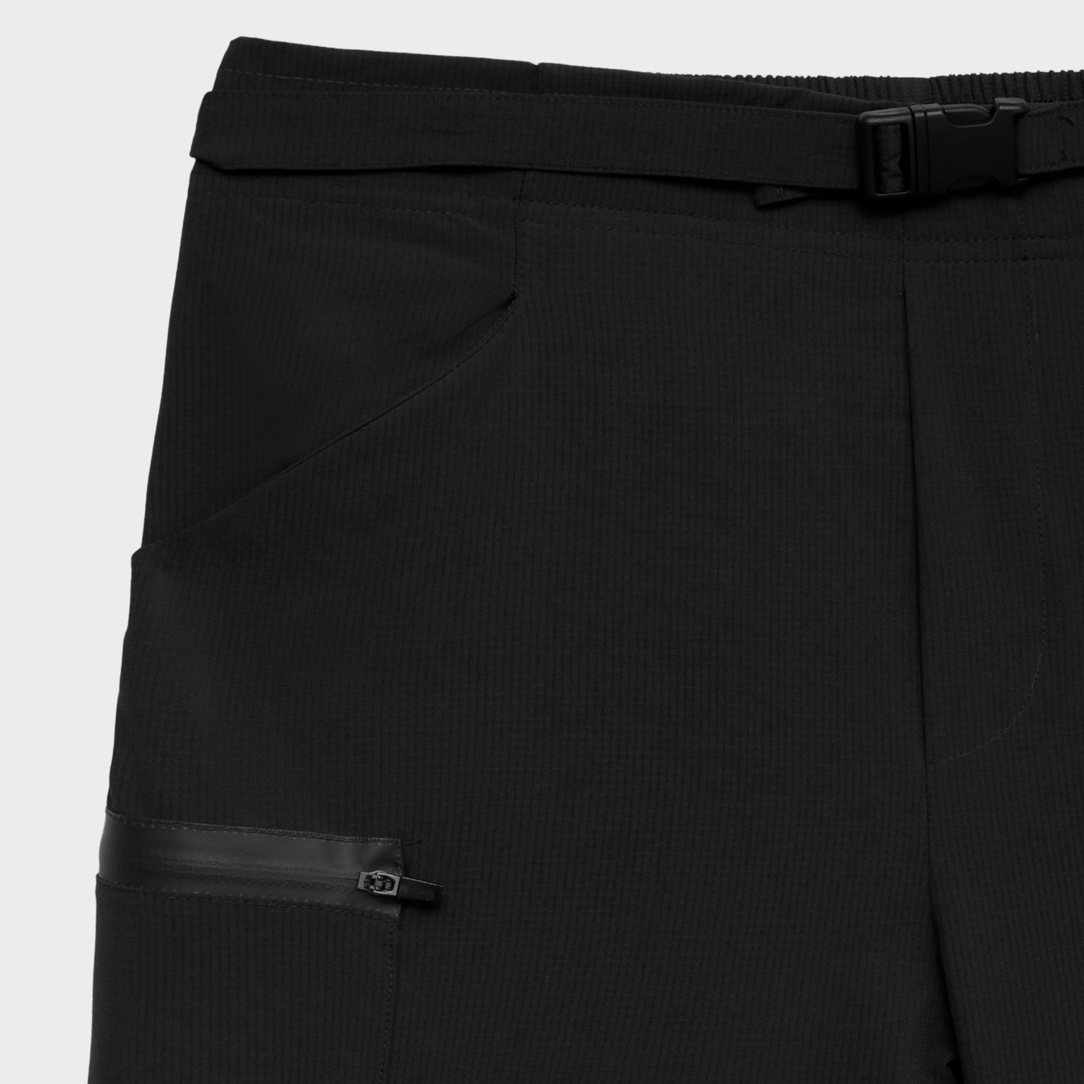 Black Performance Straight Trouser