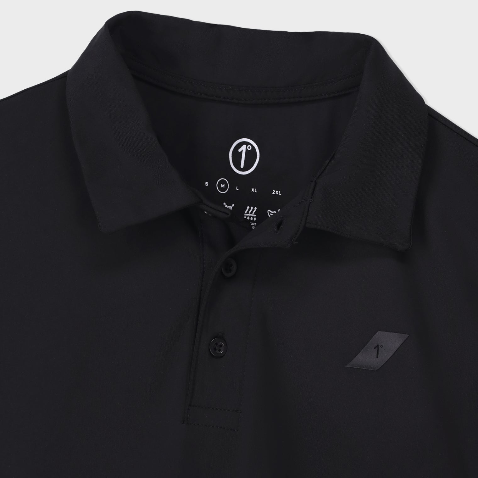Black Performance Polo