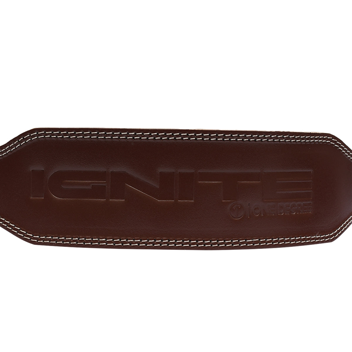 Brown Leather Weightlifting Belt