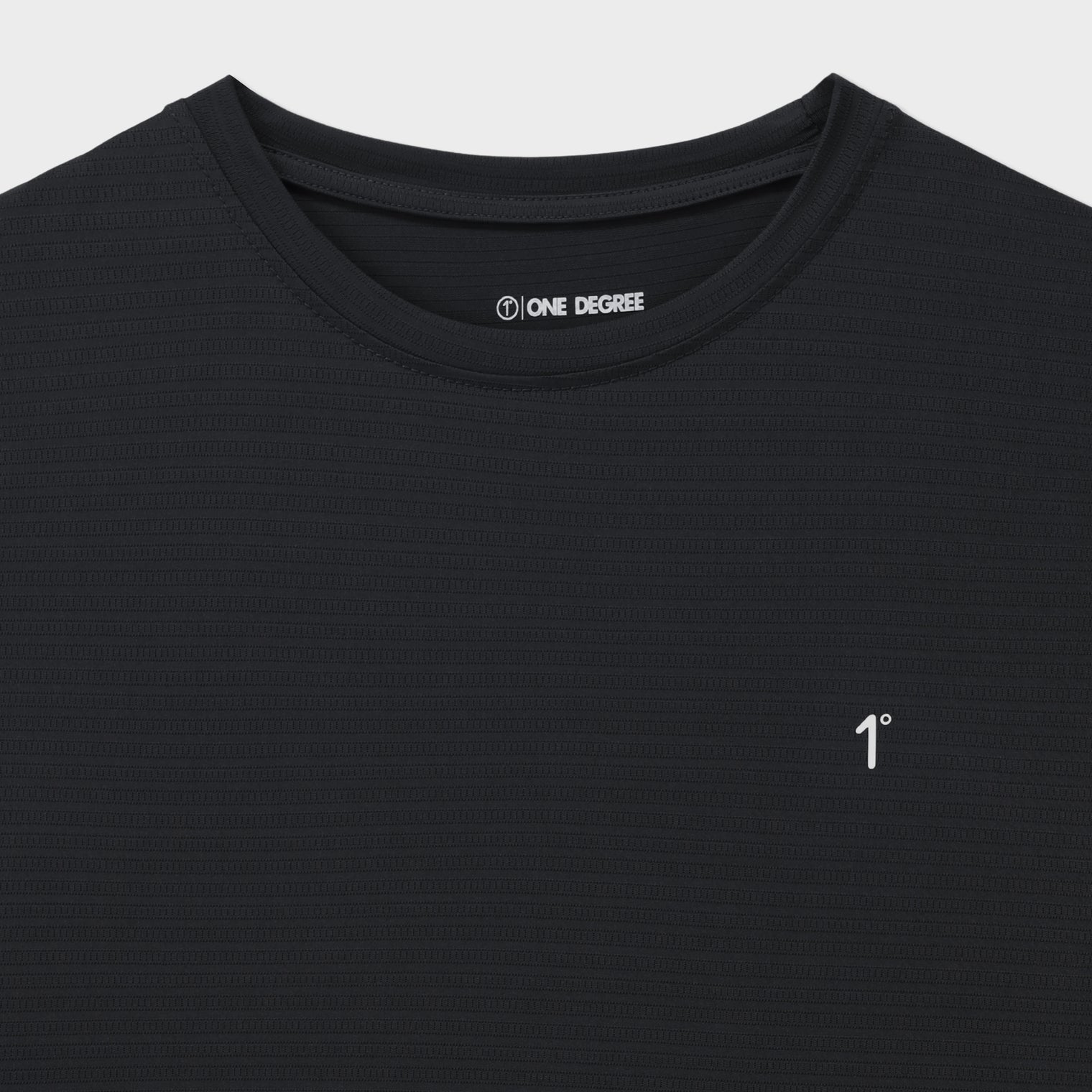 Black Grill Mesh Tee