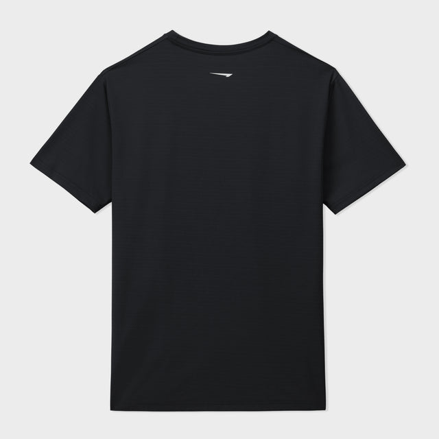 Black Grill Mesh Tee