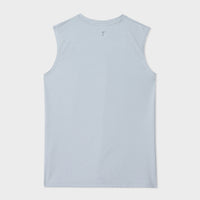 Grey Sleeveless Fitness Top