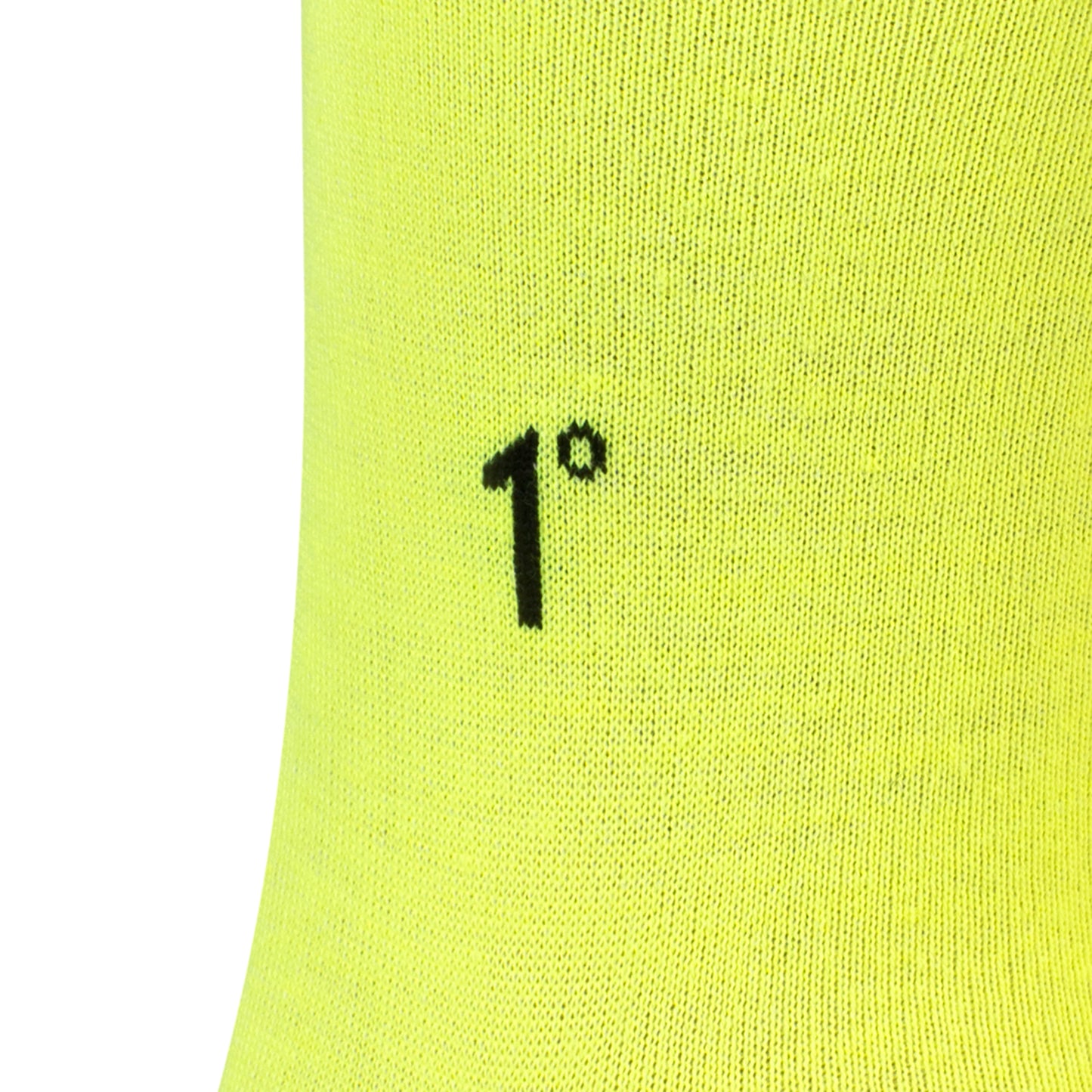 LUXURY NEON GREEN COTTON CREW SOCKS