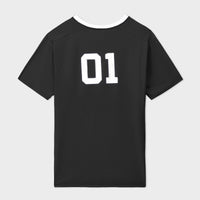 Black Dot Mesh Tee