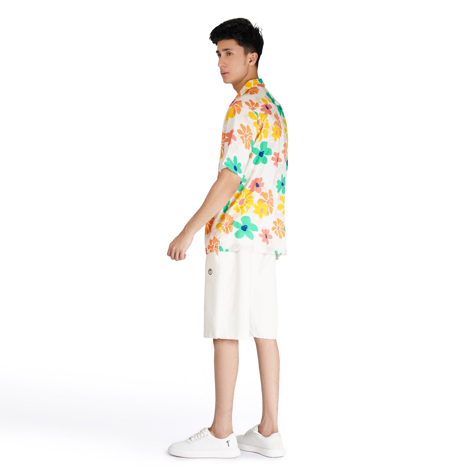 Multi Color Printed Resort Shirt-OSSM3230020
