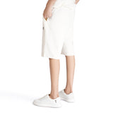 Regular Fit Off White Shorts