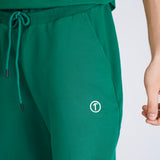 Regular Fit Verdant Green Shorts