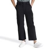 Black Cargo Trouser-OSSW7230005