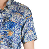 Multi Color Printed Resort Shirt-OSSM3230017