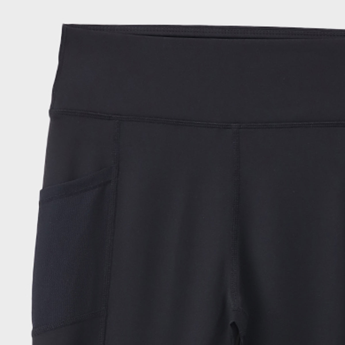 Black Yoga Mesh Tights