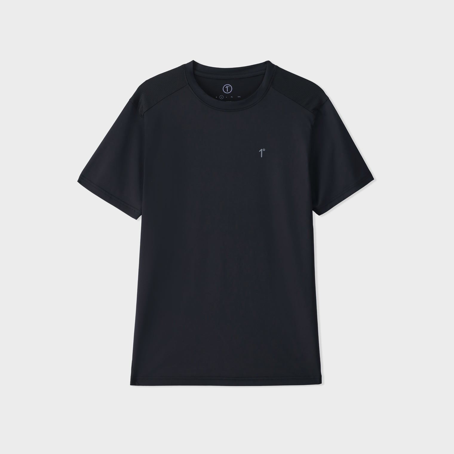 Black One Degree Ultra Light Performance Tee