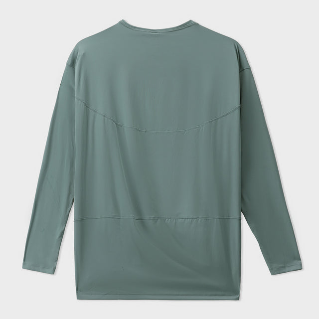 Green Lycra Relax Tee