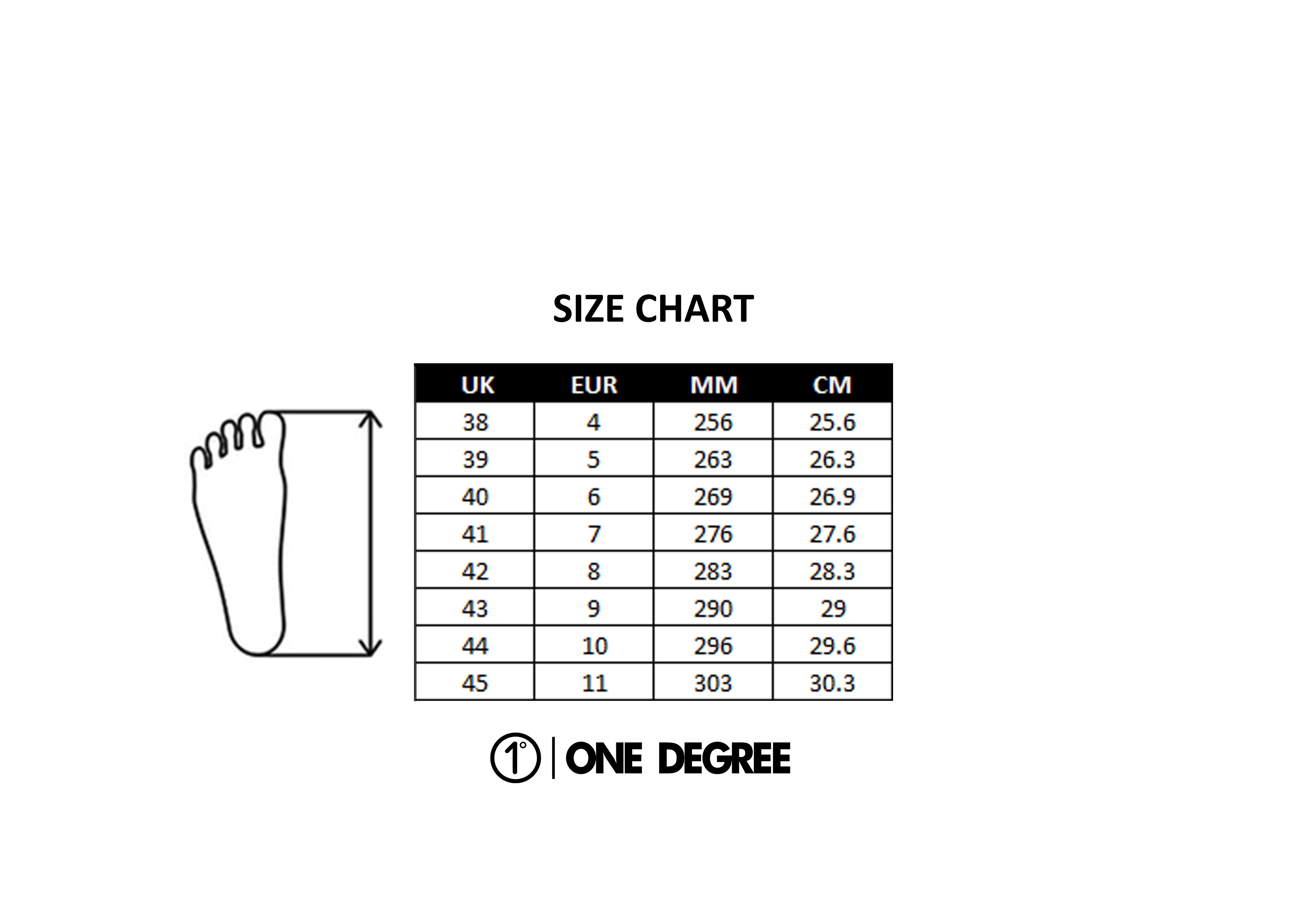 Men Size Chart