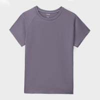 Purple Raglan Tee