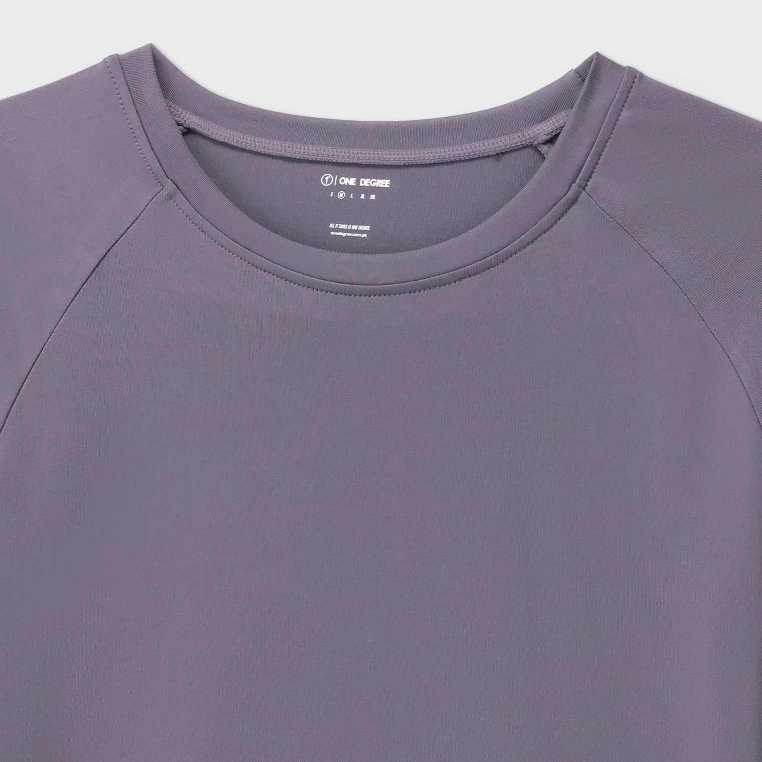 Purple Raglan Tee