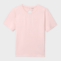 Pink Regular Short Sleeves Tee