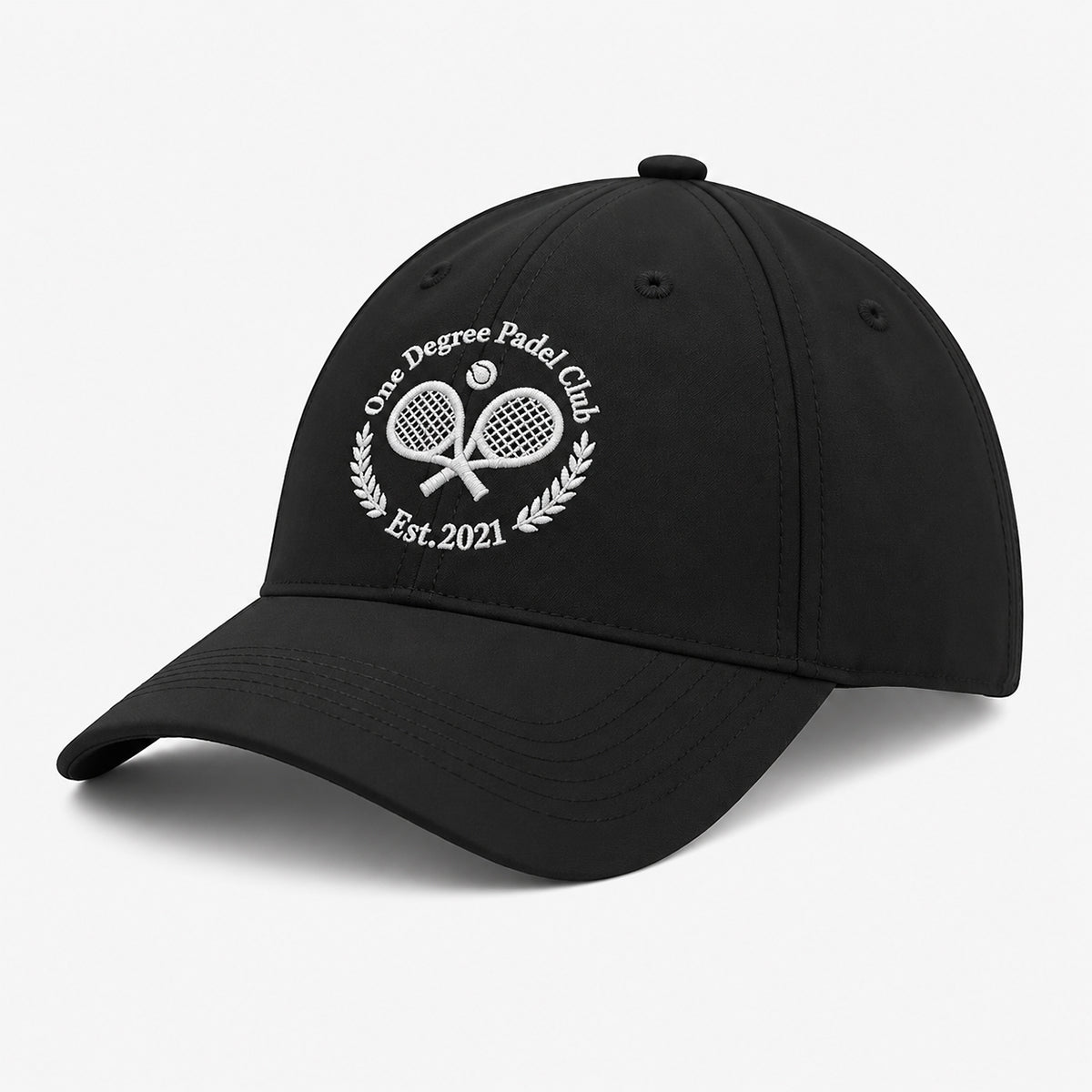 Black One Degree Padel Club Cap