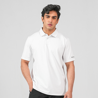 White Performance Polo