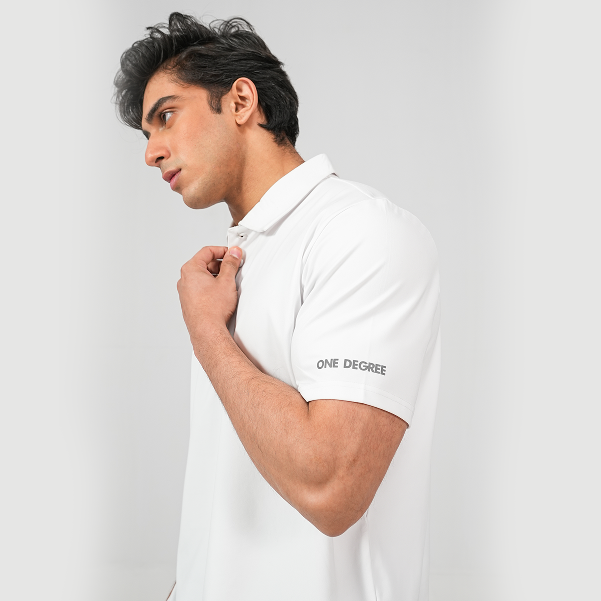 White Performance Polo