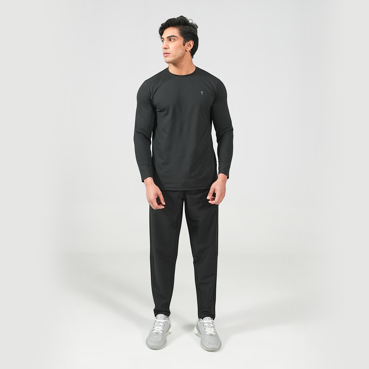 Black Movement Long Sleeve Tee