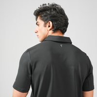 Black Performance Polo