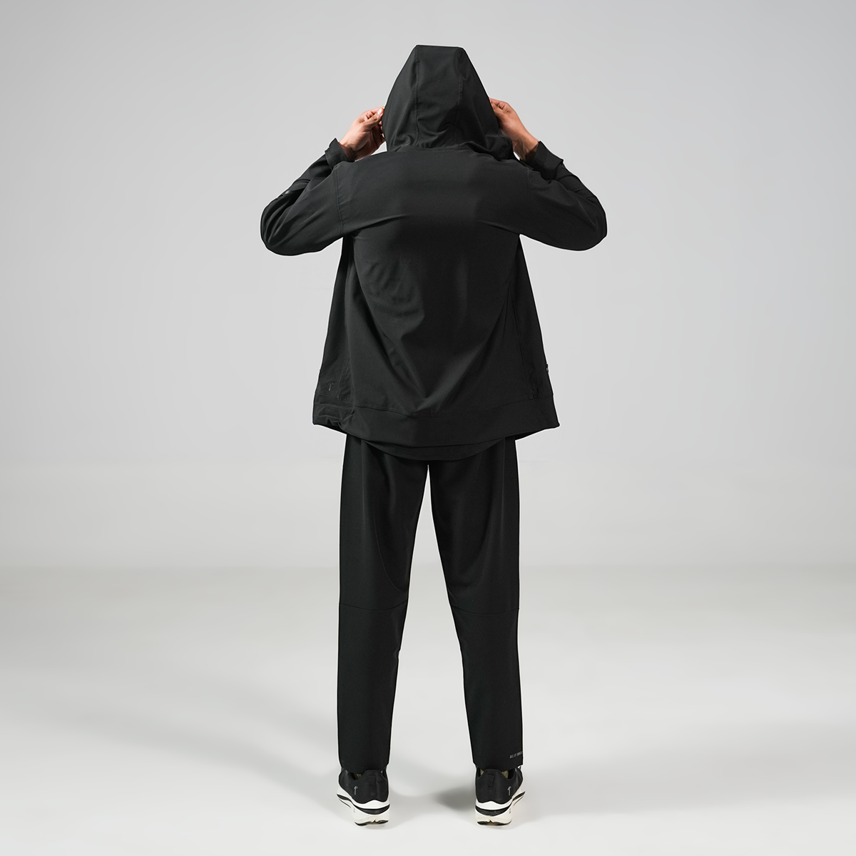 Black Windbreaker