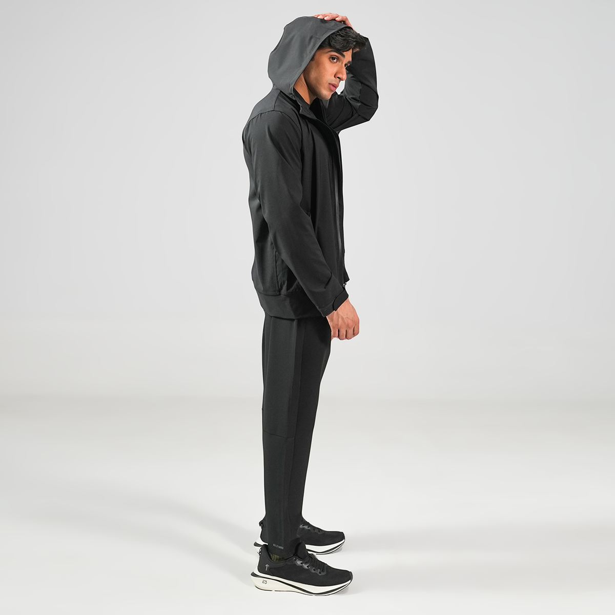 Black Windbreaker