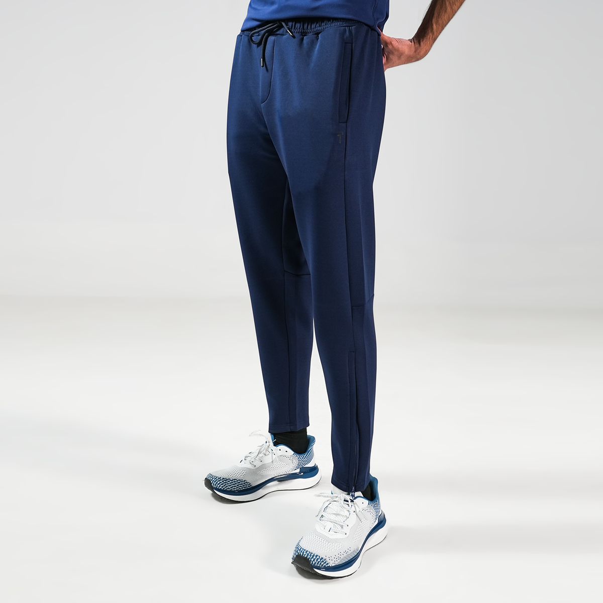 Navy Scuba Track Trouser