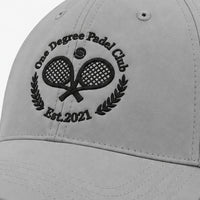 Light Grey One Degree Padel Club Cap