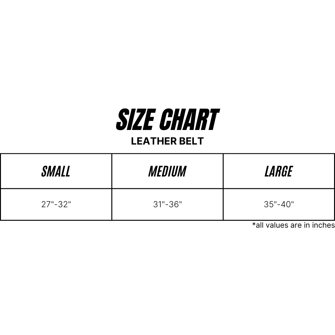 Men Size Chart