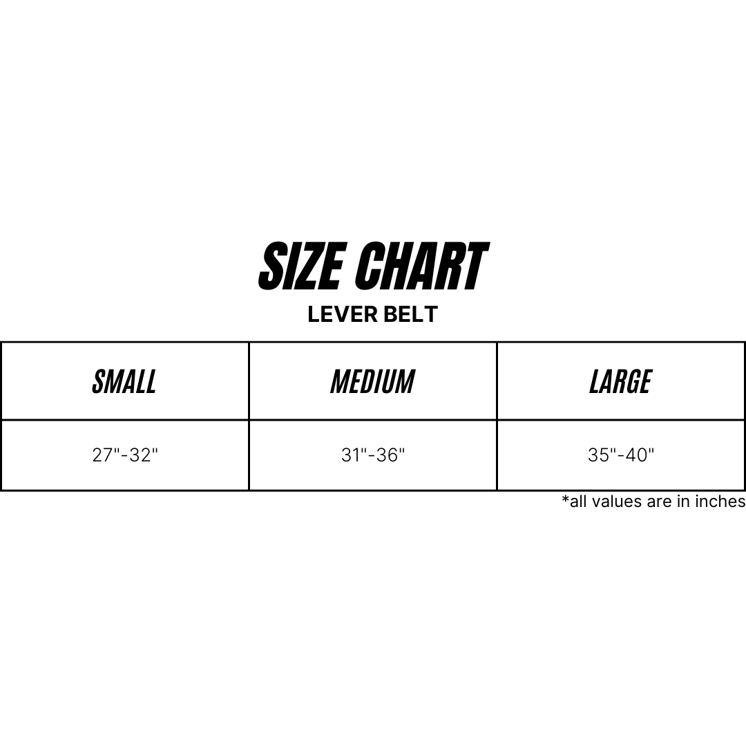 Men Size Chart